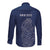 Scotland Rugby Personalized Long Sleeve Button Shirt Thistle Royal Style