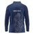 Scotland Rugby Personalized Long Sleeve Polo Shirt Thistle Royal Style