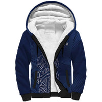 Scotland Rugby Personalized Sherpa Hoodie Thistle Royal Style