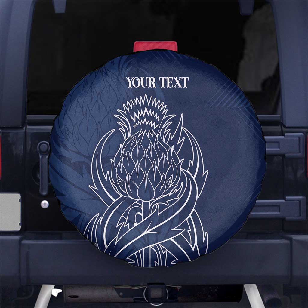 Scotland Rugby Personalized Spare Tire Cover Thistle Royal Style