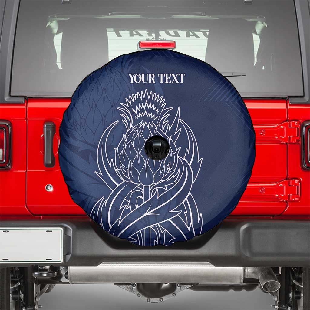 Scotland Rugby Personalized Spare Tire Cover Thistle Royal Style