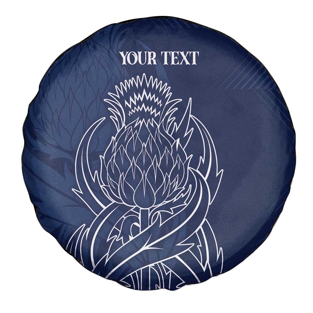 Scotland Rugby Personalized Spare Tire Cover Thistle Royal Style