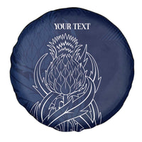 Scotland Rugby Personalized Spare Tire Cover Thistle Royal Style