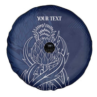 Scotland Rugby Personalized Spare Tire Cover Thistle Royal Style