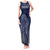 Scotland Rugby Personalized Tank Maxi Dress Thistle Royal Style