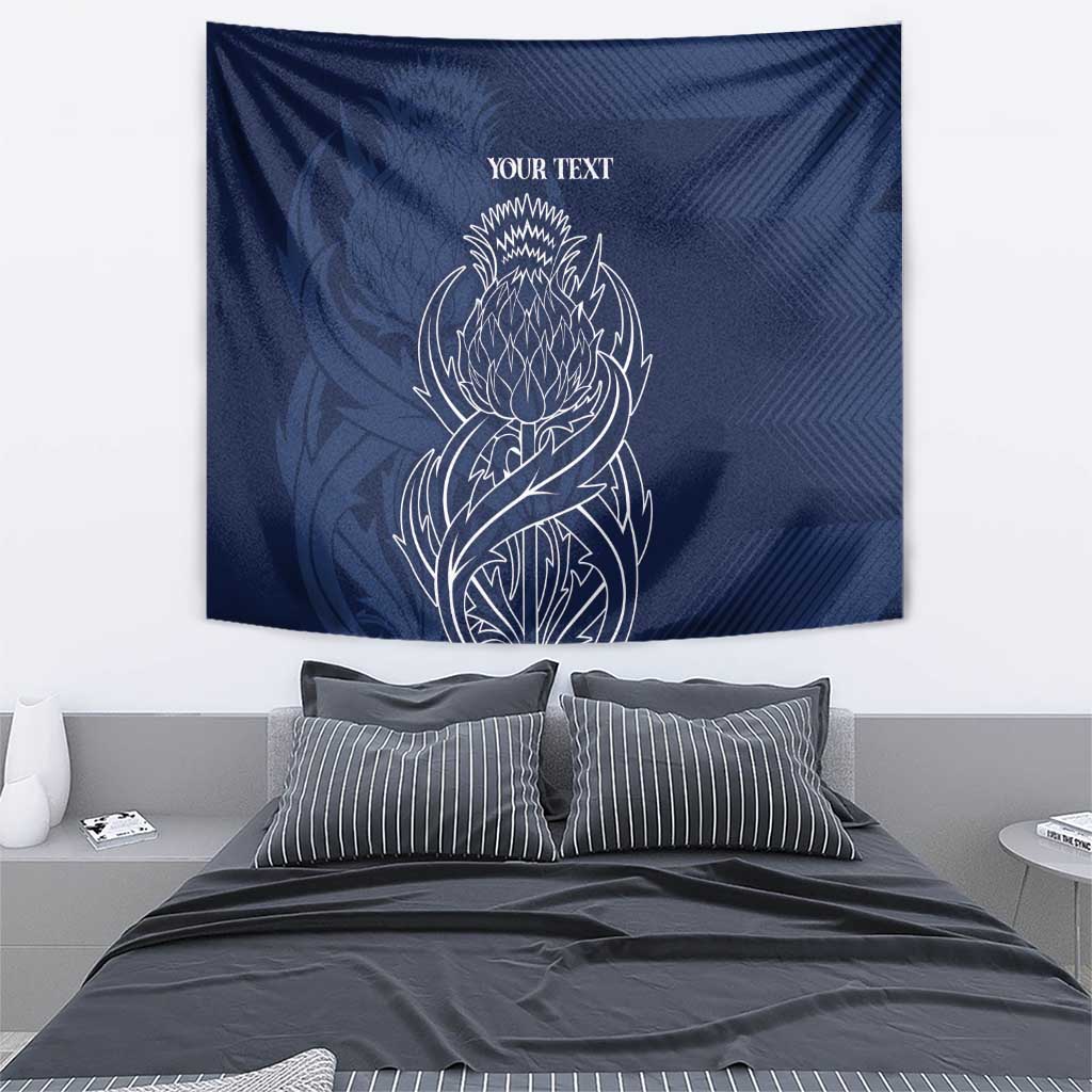 Scotland Rugby Personalized Tapestry Thistle Royal Style