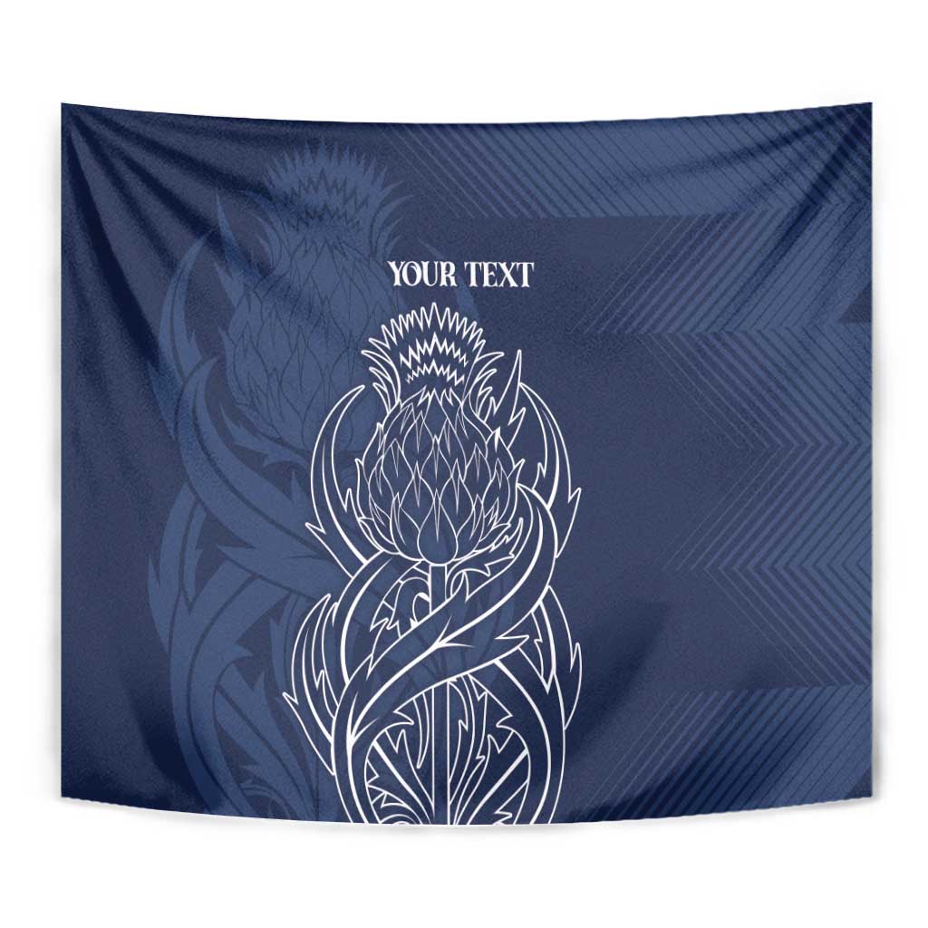 Scotland Rugby Personalized Tapestry Thistle Royal Style