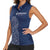 Scotland Rugby Personalized Women Sleeveless Polo Shirt Thistle Royal Style
