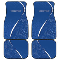 Italy Rugby Personalized Car Mats Azzurro Savoia - Renaissance Inspired