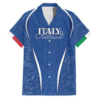 Italy Rugby Personalized Family Matching Mermaid Dress and Hawaiian Shirt Azzurro Savoia - Renaissance Inspired