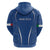 Italy Rugby Personalized Hoodie Azzurro Savoia - Renaissance Inspired