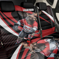 Canada Hockey Personalized Back Car Seat Cover Go Canada Go