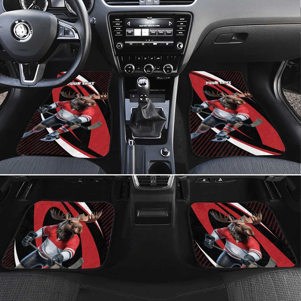 Canada Hockey Personalized Car Mats Go Canada Go