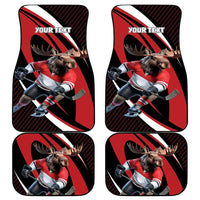 Canada Hockey Personalized Car Mats Go Canada Go