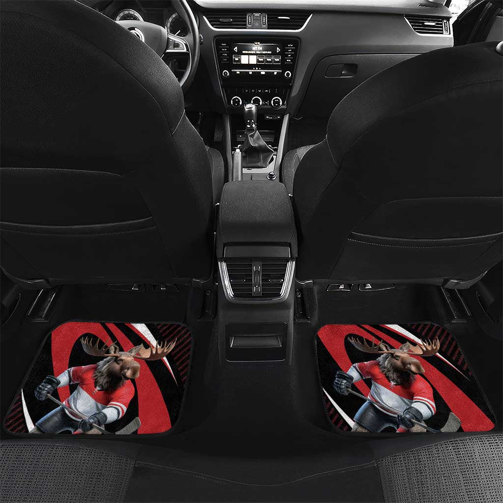 Canada Hockey Personalized Car Mats Go Canada Go