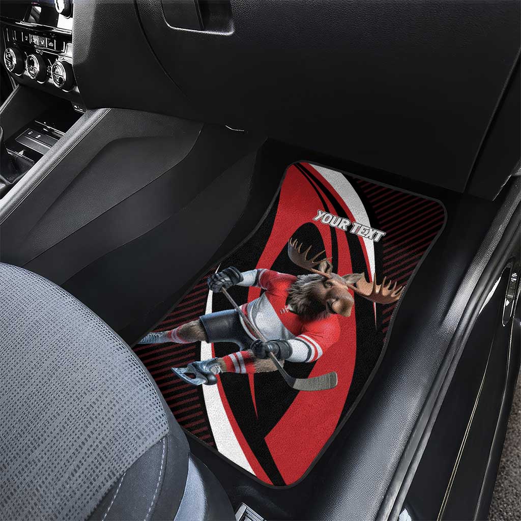 Canada Hockey Personalized Car Mats Go Canada Go