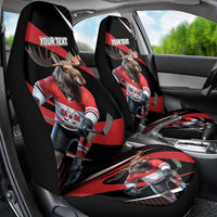 Canada Hockey Personalized Car Seat Cover Go Canada Go