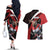 Canada Hockey Personalized Couples Matching Off The Shoulder Long Sleeve Dress and Hawaiian Shirt Go Canada Go