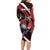 Canada Hockey Personalized Family Matching Long Sleeve Bodycon Dress and Hawaiian Shirt Go Canada Go