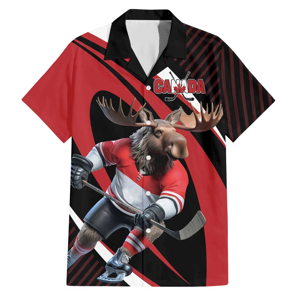 Canada Hockey Personalized Family Matching Mermaid Dress and Hawaiian Shirt Go Canada Go