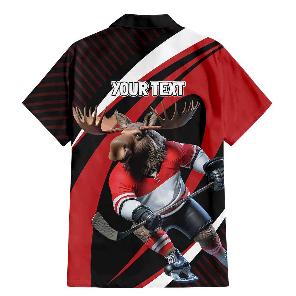 Canada Hockey Personalized Family Matching Mermaid Dress and Hawaiian Shirt Go Canada Go