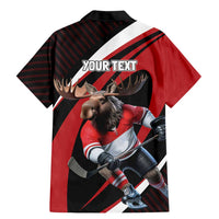 Canada Hockey Personalized Family Matching Mermaid Dress and Hawaiian Shirt Go Canada Go