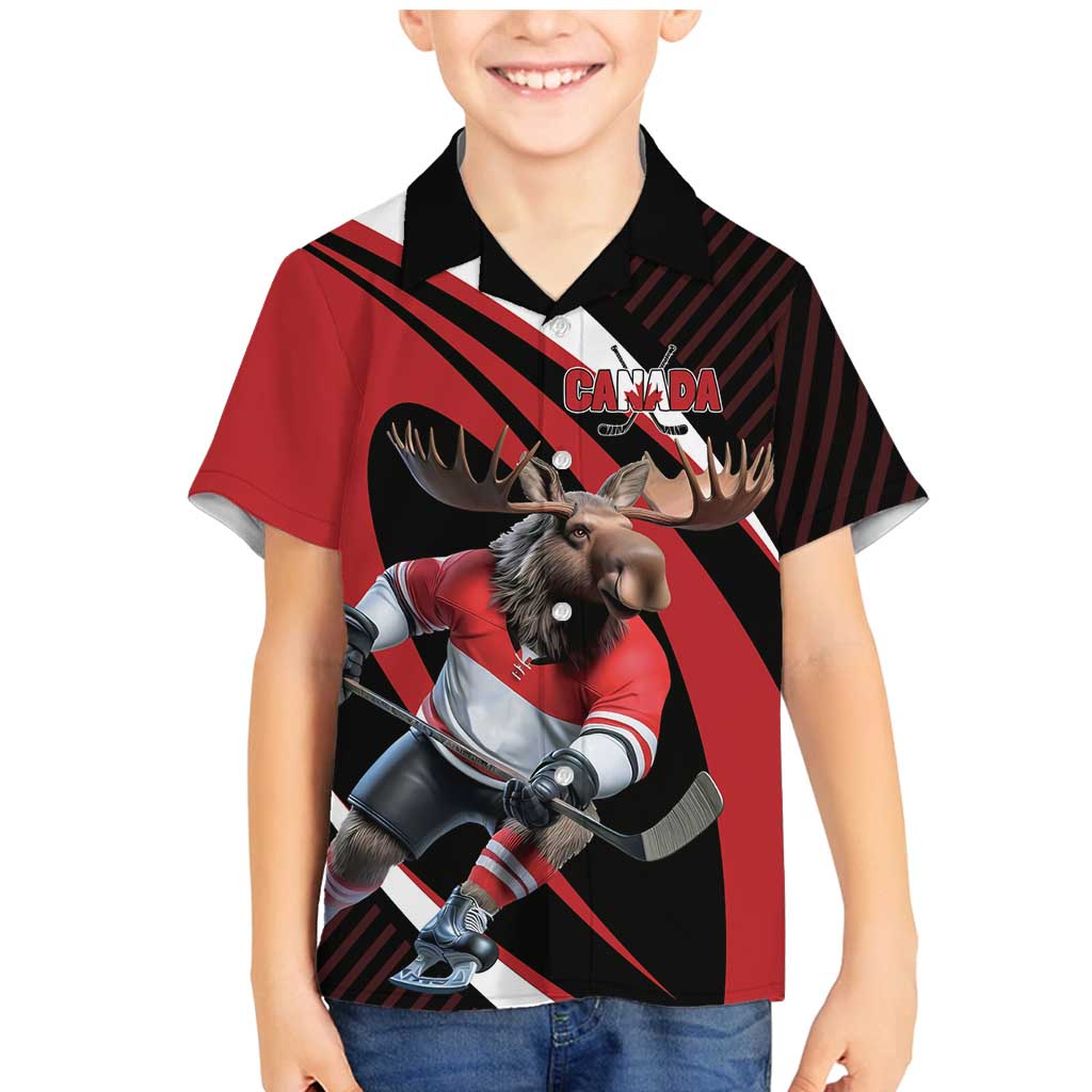 Canada Hockey Personalized Family Matching Mermaid Dress and Hawaiian Shirt Go Canada Go