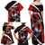 Canada Hockey Personalized Family Matching Off Shoulder Maxi Dress and Hawaiian Shirt Go Canada Go