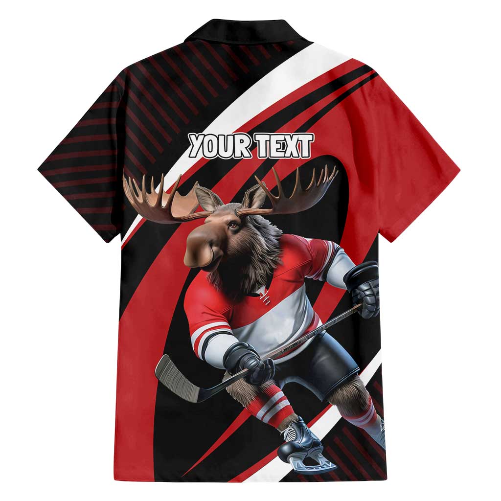 Canada Hockey Personalized Family Matching Puletasi and Hawaiian Shirt Go Canada Go