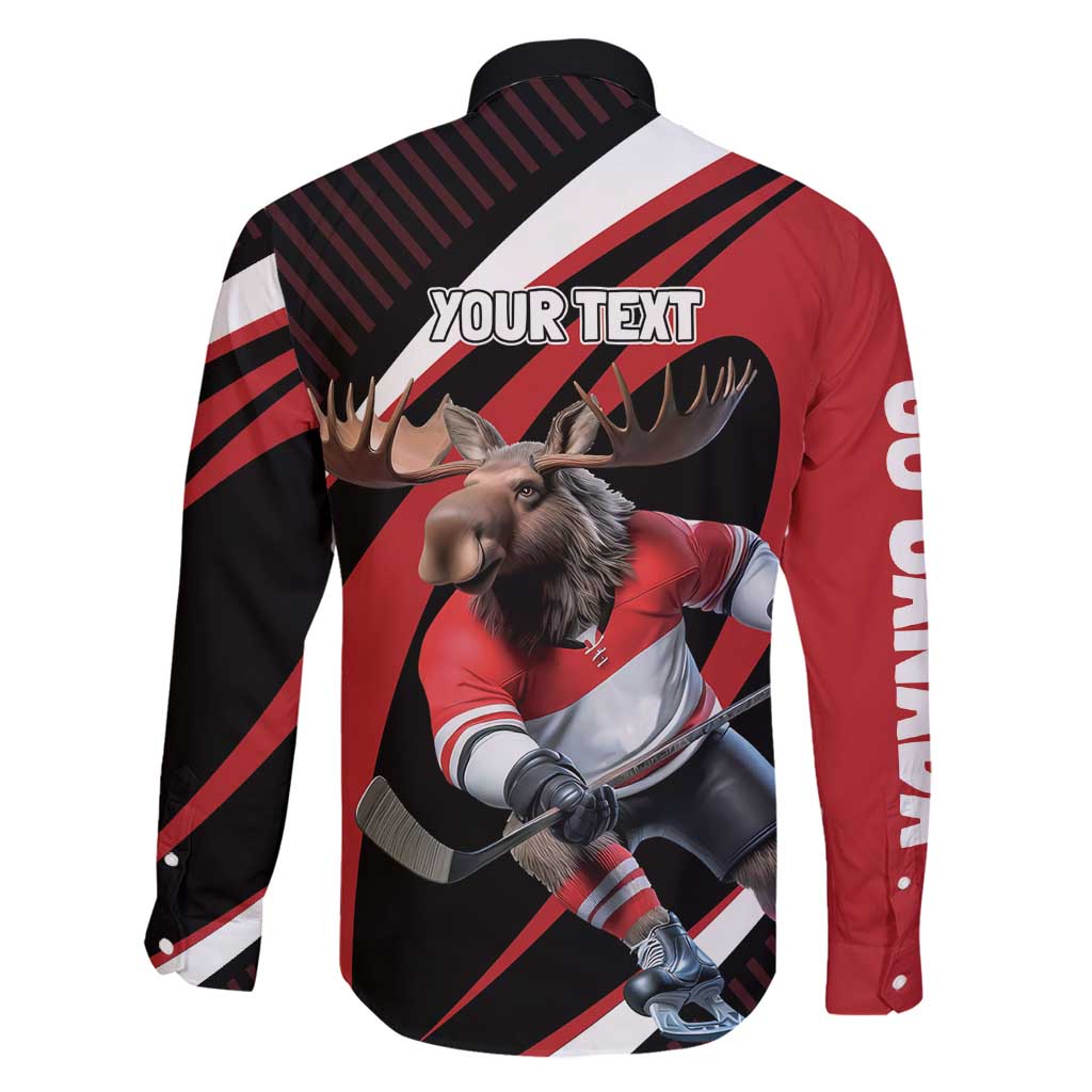 Canada Hockey Personalized Family Matching Puletasi and Hawaiian Shirt Go Canada Go