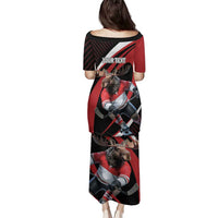 Canada Hockey Personalized Family Matching Puletasi and Hawaiian Shirt Go Canada Go