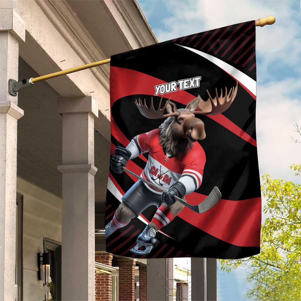 Canada Hockey Personalized Garden Flag Go Canada Go