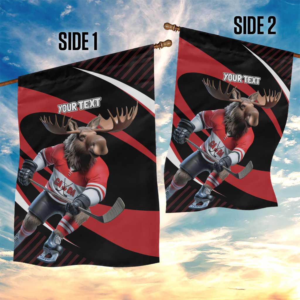 Canada Hockey Personalized Garden Flag Go Canada Go