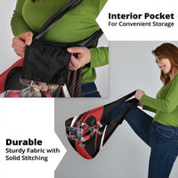 Canada Hockey Personalized Grocery Bag Go Canada Go