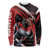 Canada Hockey Personalized Long Sleeve Shirt Go Canada Go