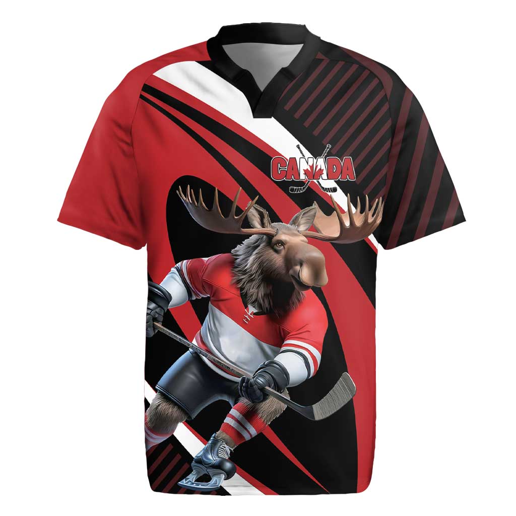 Canada Hockey Personalized Rugby Jersey Go Canada Go