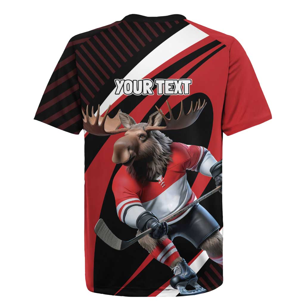 Canada Hockey Personalized Rugby Jersey Go Canada Go