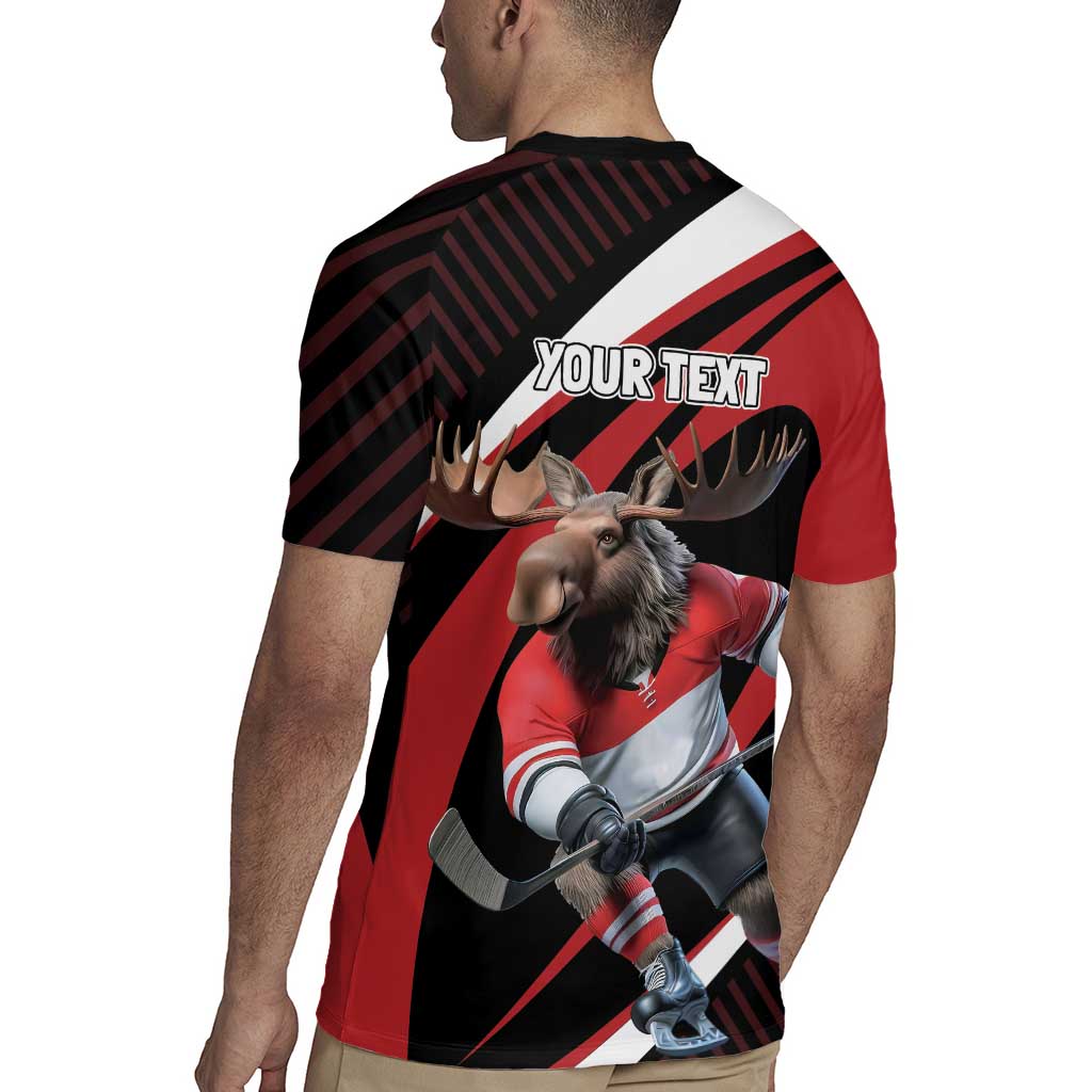 Canada Hockey Personalized Rugby Jersey Go Canada Go