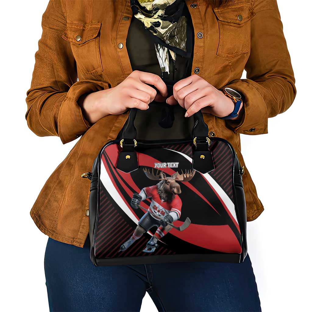 Canada Hockey Personalized Shoulder Handbag Go Canada Go