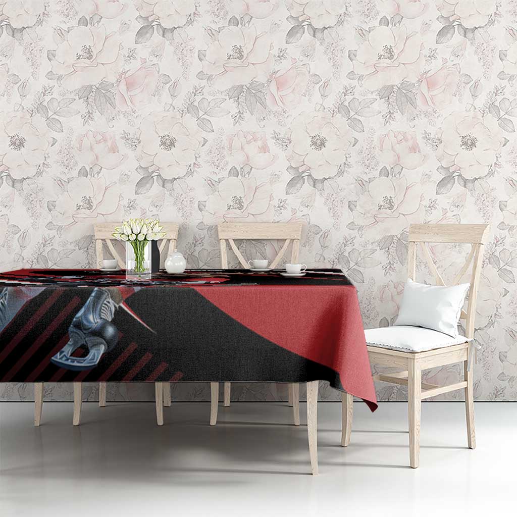 Canada Hockey Personalized Tablecloth Go Canada Go