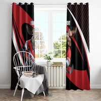 Canada Hockey Personalized Window Curtain Go Canada Go