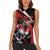 Canada Hockey Personalized Women Sleeveless Polo Shirt Go Canada Go