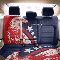 USA Hockey Personalized Eagle Back Car Seat Cover Shoot For The Stars