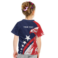 USA Hockey Personalized Eagle Kid T Shirt Shoot For The Stars
