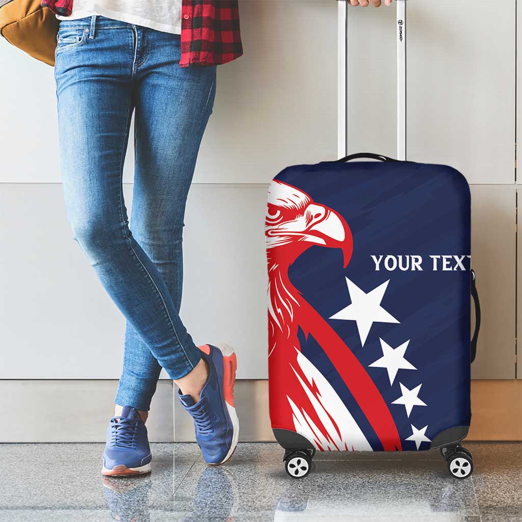 USA Hockey Personalized Eagle Luggage Cover Shoot For The Stars