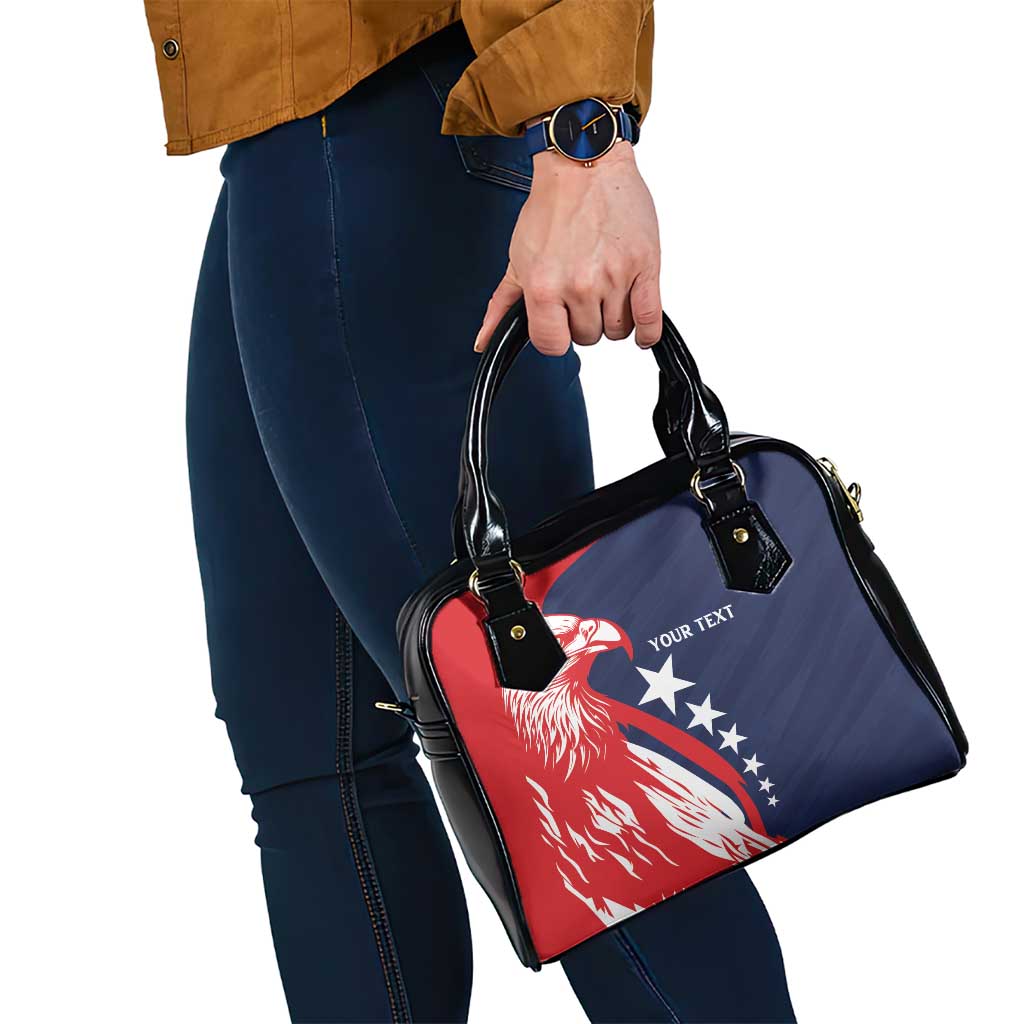 USA Hockey Personalized Eagle Shoulder Handbag Shoot For The Stars