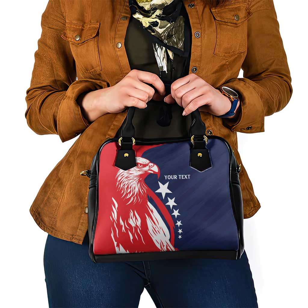 USA Hockey Personalized Eagle Shoulder Handbag Shoot For The Stars