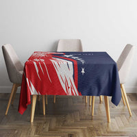 USA Hockey Personalized Eagle Tablecloth Shoot For The Stars