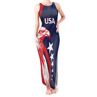 USA Hockey Personalized Eagle Tank Maxi Dress Shoot For The Stars