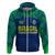 Personalised Brazil Football Hoodie Women's WC 2023 Selecao - Wonder Print Shop